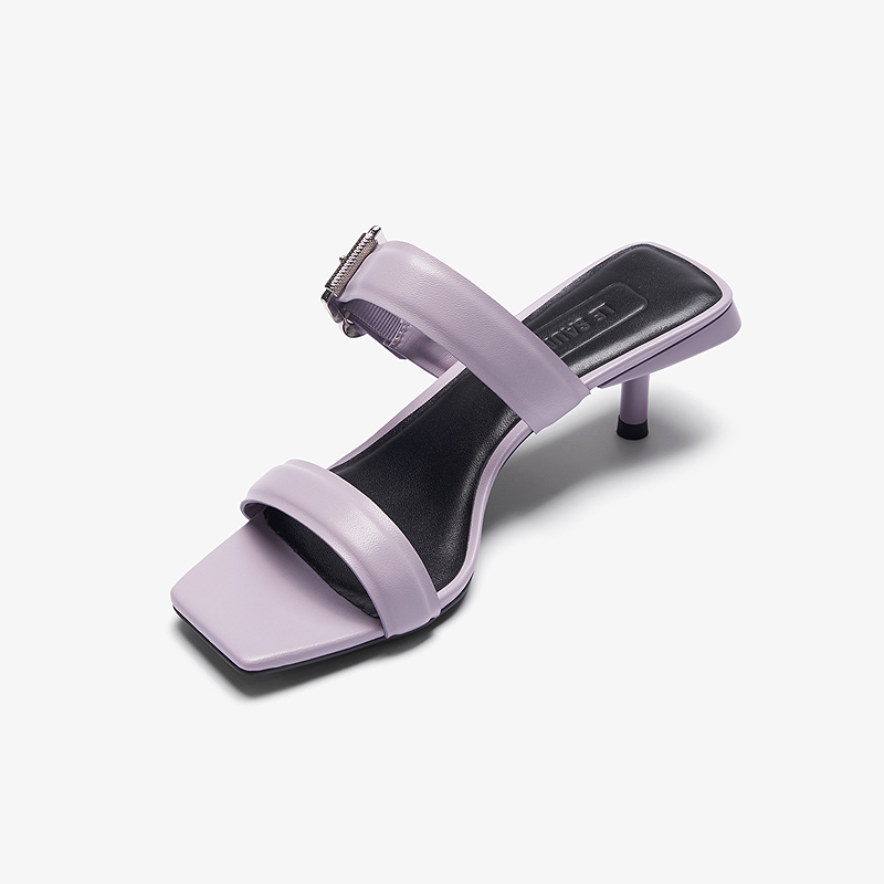 LE SAUNDA Скользоустойчивые шлепанцы на резиновой подошве для женщин Truffle Black BKK, цвет Truffle Black BKK — фото 4