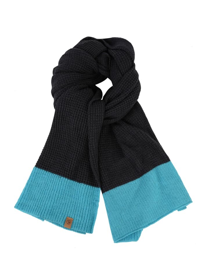 

Шарф SCHIETWETTER Strick Alex, цвет anthra-aqua