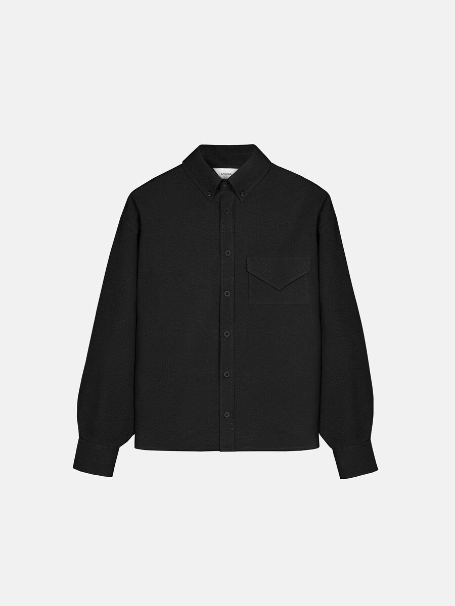 

Рубашка на пуговицах Comfort fit ENRAGE LETTER, черный