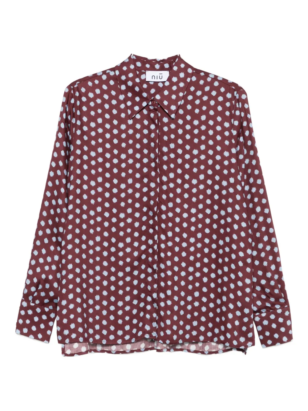 

Рубашка Camelia в горох Niu, красный
