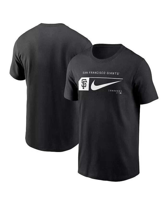 

Мужская черная футболка с графическим принтом San Francisco Giants Fashion Swoosh Nike