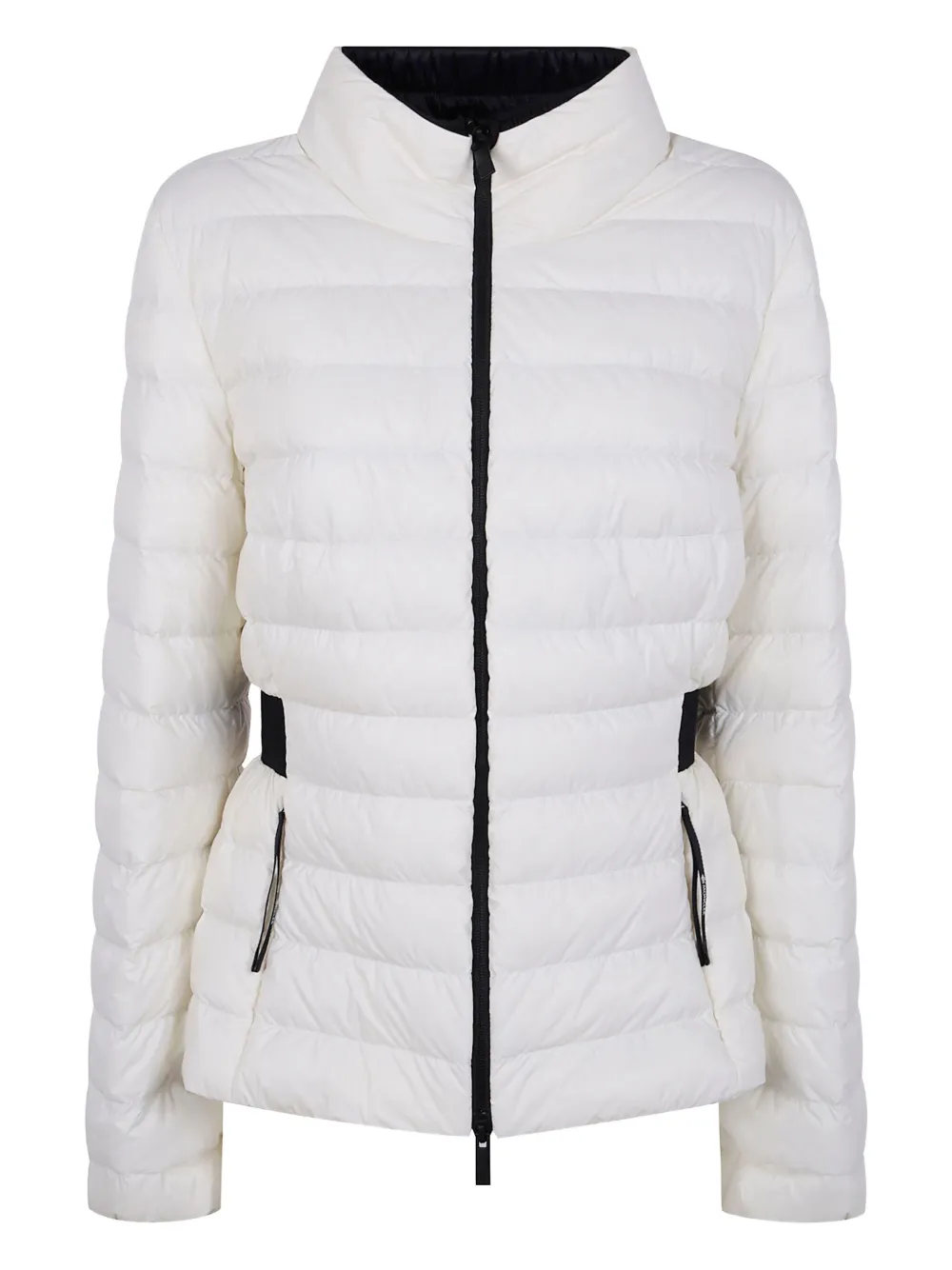 

Стеганая куртка с поясом MONCLER, белый