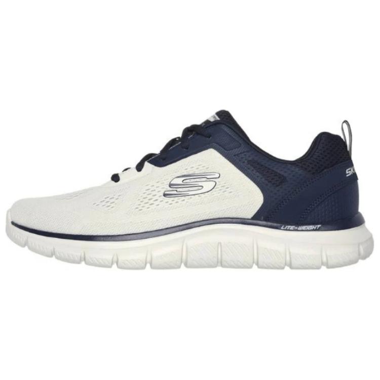 

Мужские повседневные кроссовки TRACK Breathable Support с низким верхом цвета экрю Skechers, Ecru