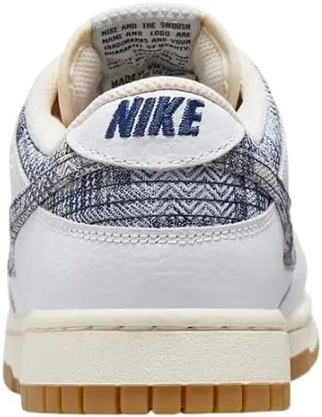 Мужские скейтбордистские кроссовки Nike Dunk Low Retro, красный/синий — фото 3