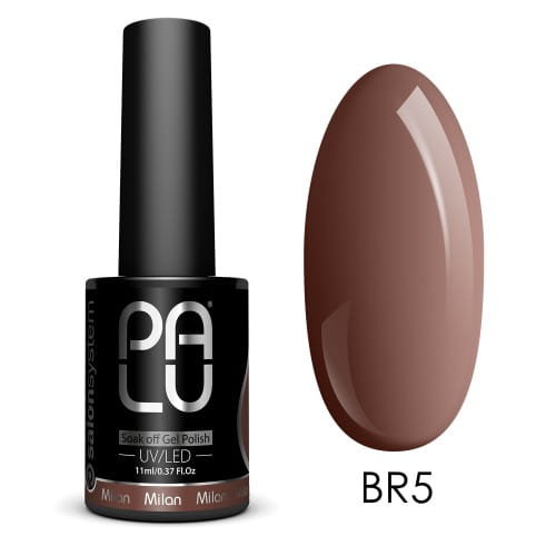 

Palu, Cosmetics, Milan, Гибридный лак для ногтей, Br5, 11 мл