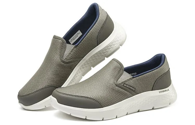 Skechers Мужские повседневные кроссовки low top цвета тауп — фото 4