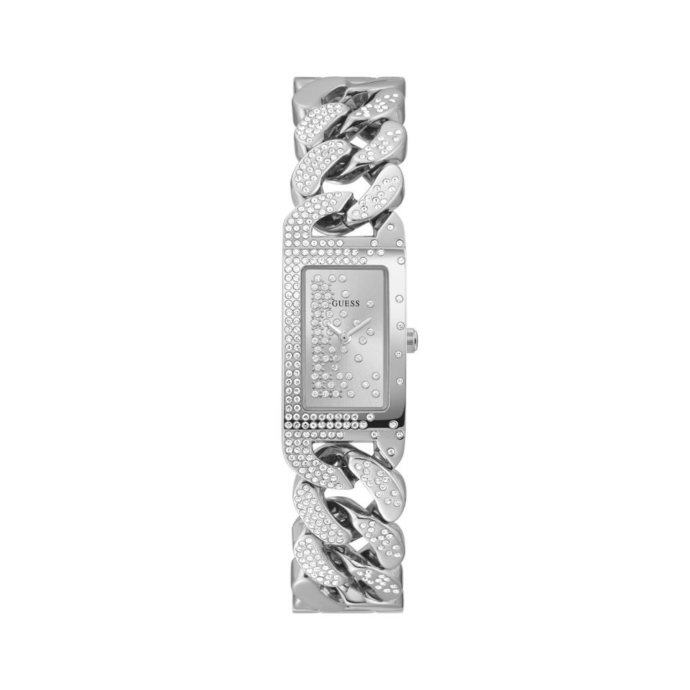 

Серебряные часы из нержавеющей стали Guess