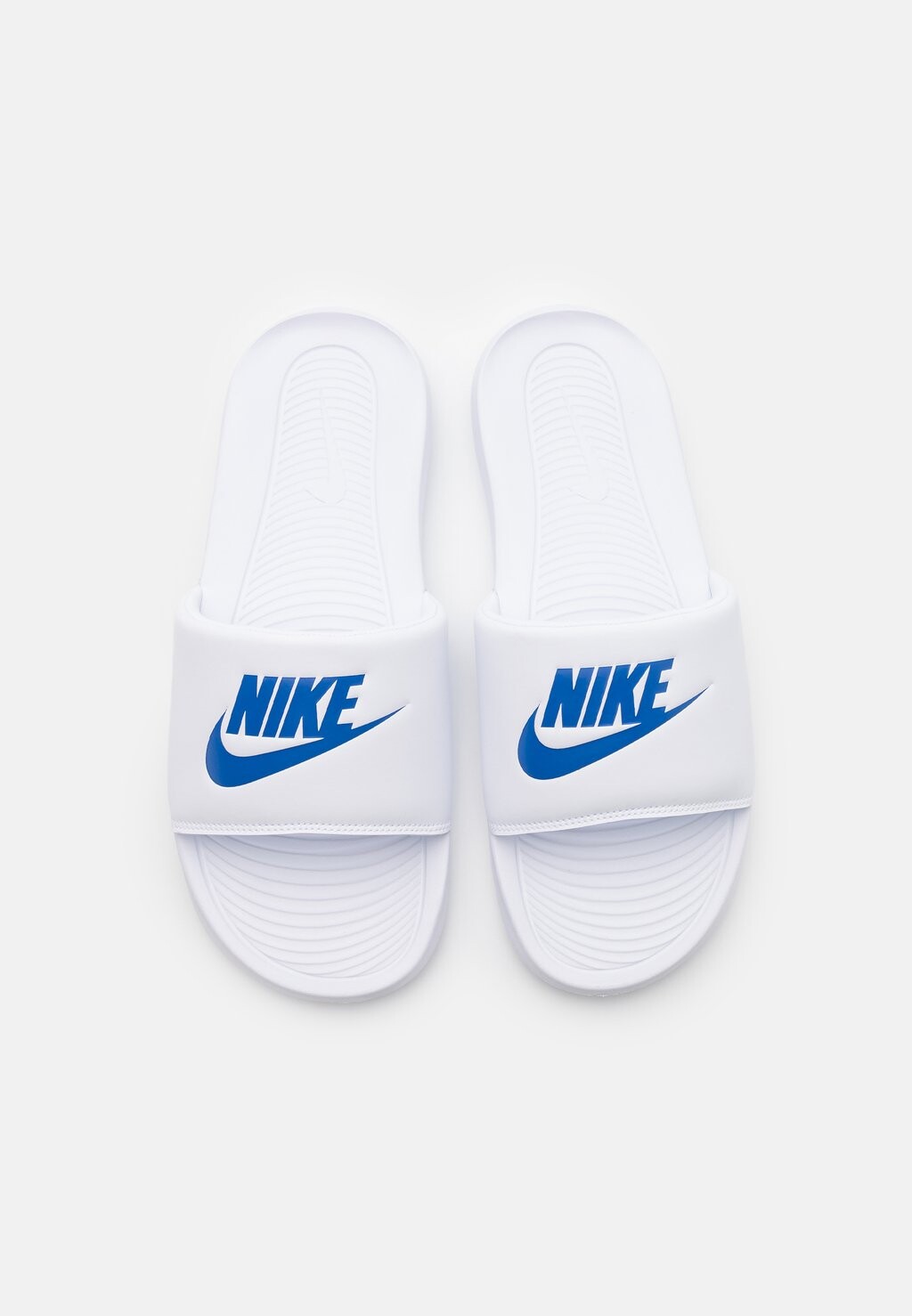 Тапочки VICTORI ONE SLIDE Nike, белый/королевский — фото 4