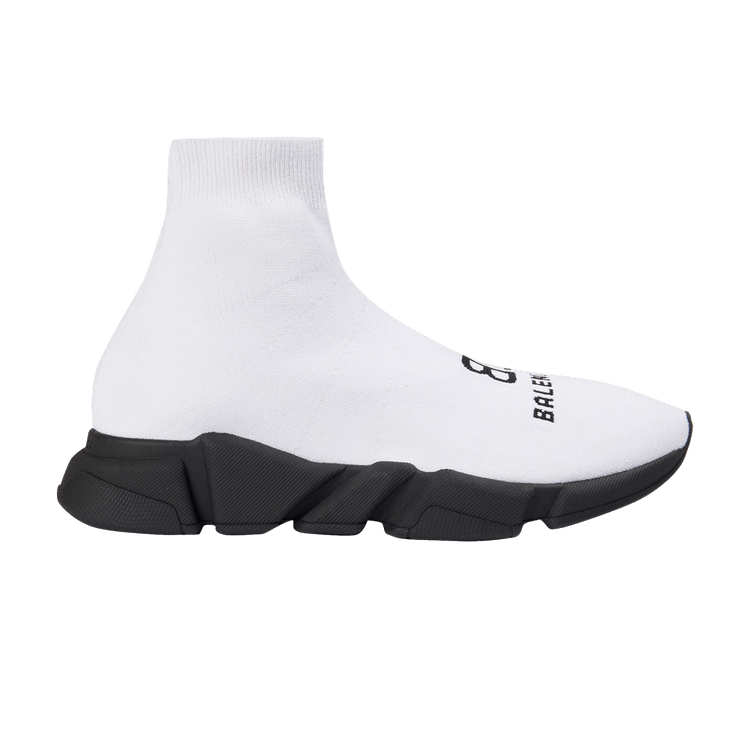

Кроссовки Balenciaga Recycled Speed Trainer 'White Black', белый