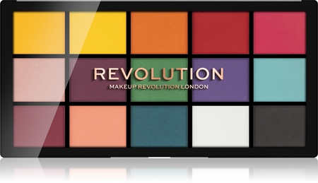 

Палитра теней для век Makeup Revolution Reloaded, Marvellous Mattes 15× 1,1 g