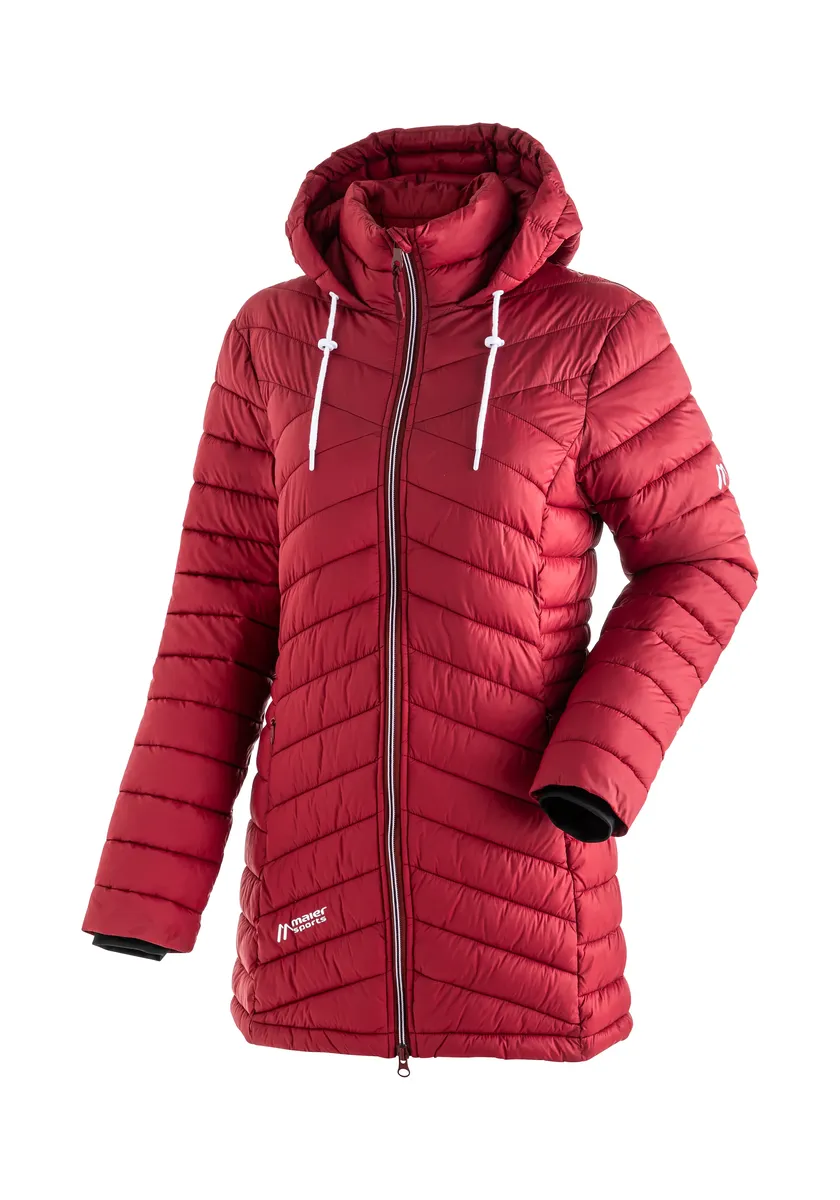 

Функциональная куртка Maier Sports "Notos Coat W", пальто/стеганое пальто с теплым утеплителем PrimaLoft, красный