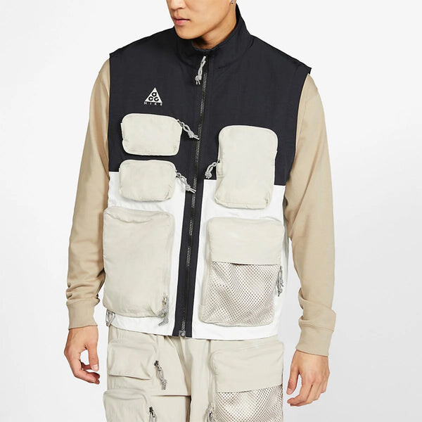 Жилет nrg acg vest 'black/summit white/string/antique silver' Nike, белый — фото 3