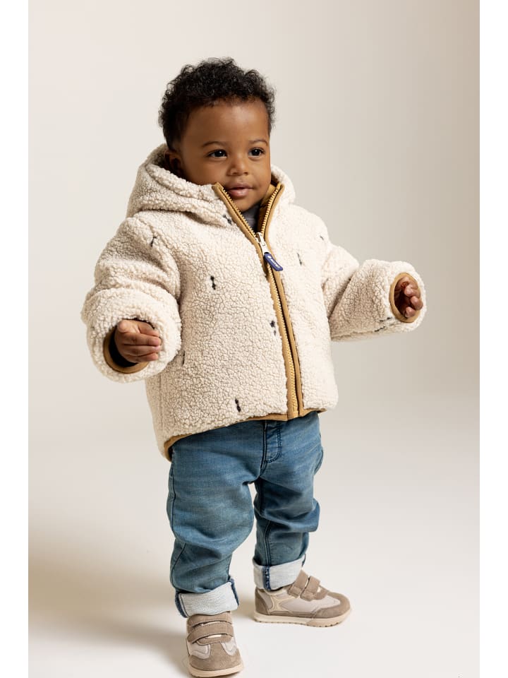 

Зимняя куртка Ordway - двусторонняя, с минималистичным узором, средне-синяя Noppies