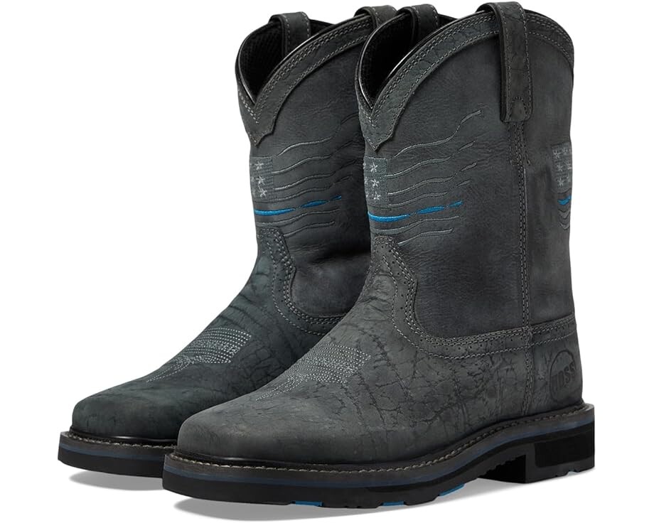 

Ботинки Hoss Rushmore Western Soft Toe, цвет Charcoal