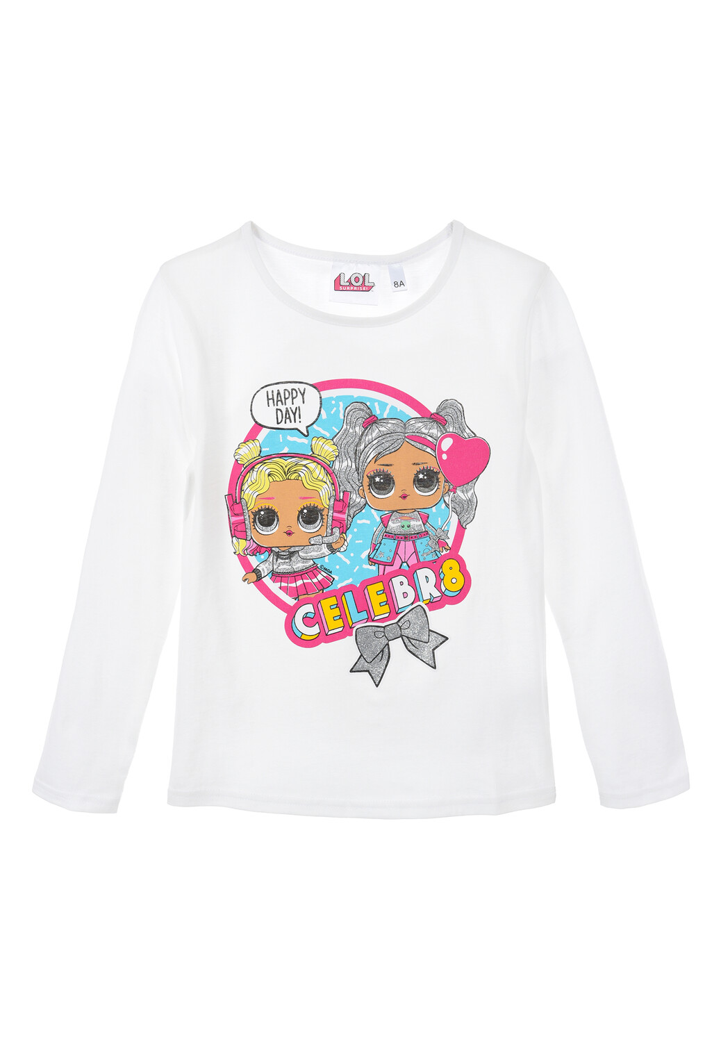 

Лонгслив L.O.L. Surprise Langarmshirt, белый