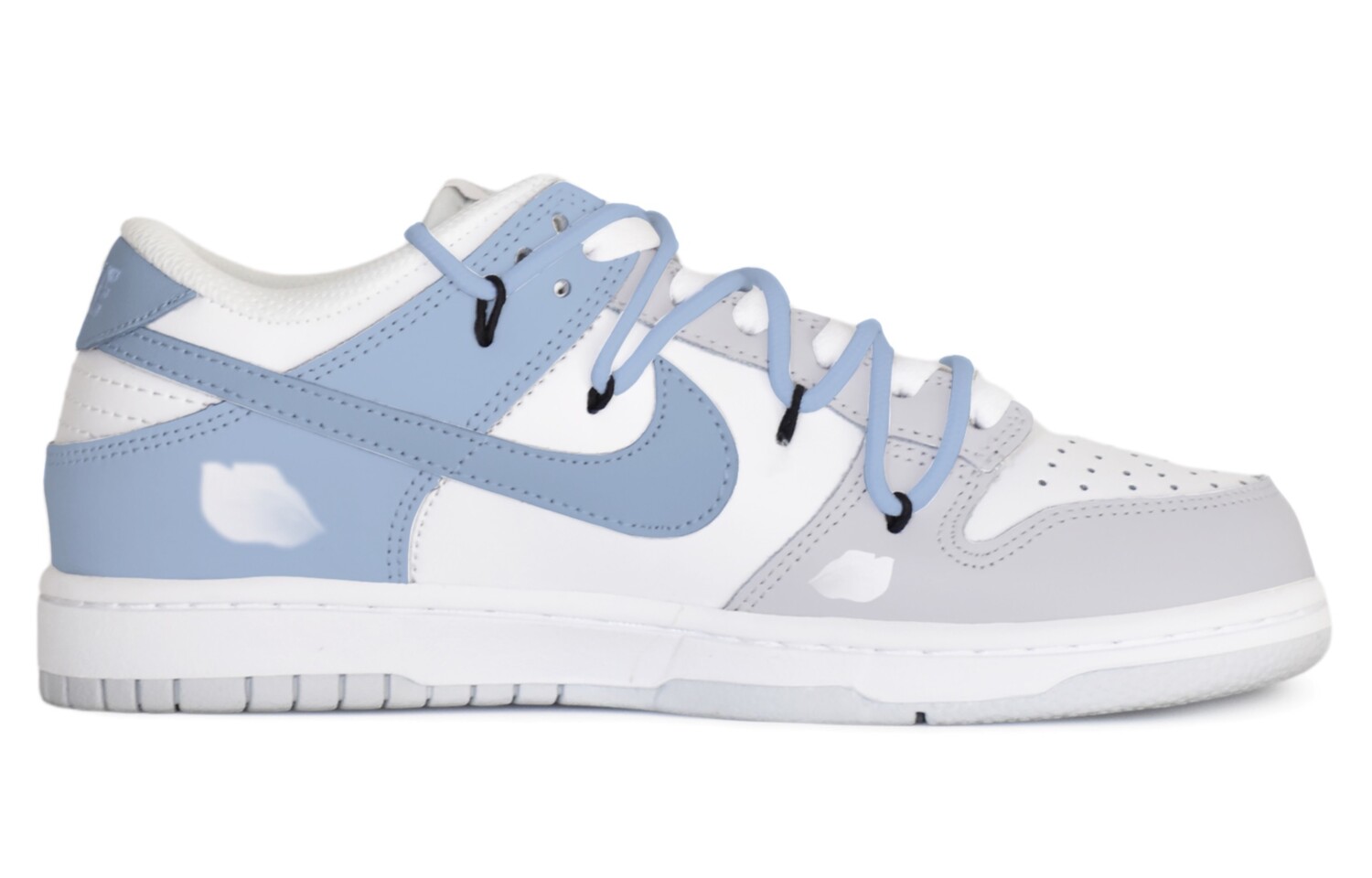 

Кроссовки Nike Dunk Skateboard Shoes Men Low-Top White Blue/Gray