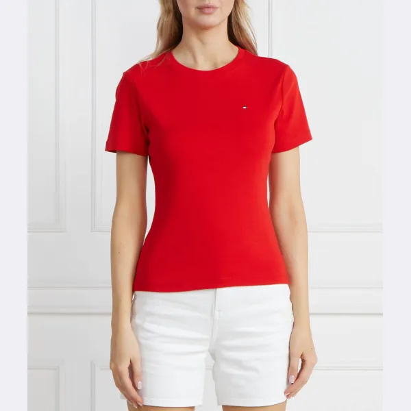 

Облегающая футболка Tommy Hilfiger, красный