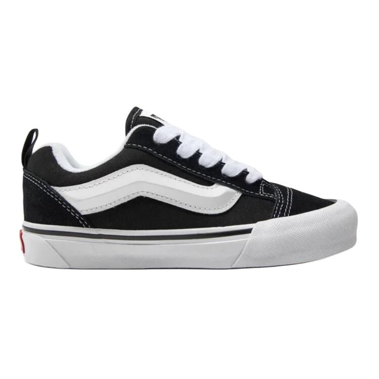 Knu Skool Kids Скейтбординг Кроссовки Детские Низкие Черные/Белые Vans, черный/белый — фото 2