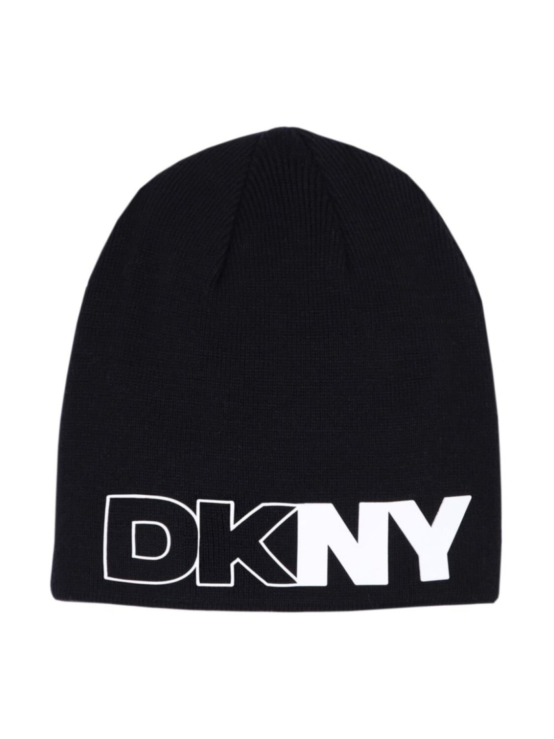 

Dkny Kids шапка бини с логотипом, черный