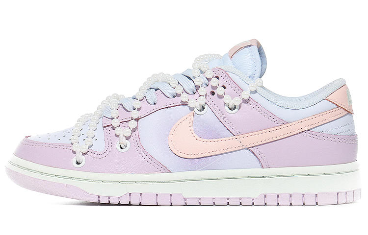 

Кроссовки Nike Dunk Skateboarding Shoes Women's Low-top Purple/white, светло-фиолетовый