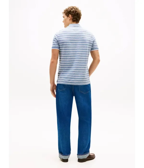 Полюс regular fit Tommy Hilfiger, синий — фото 3