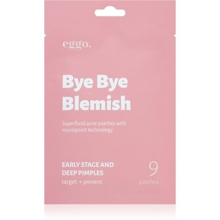 

Патчи Bye Bye Blemish для проблемной кожи 9 шт. Eggo