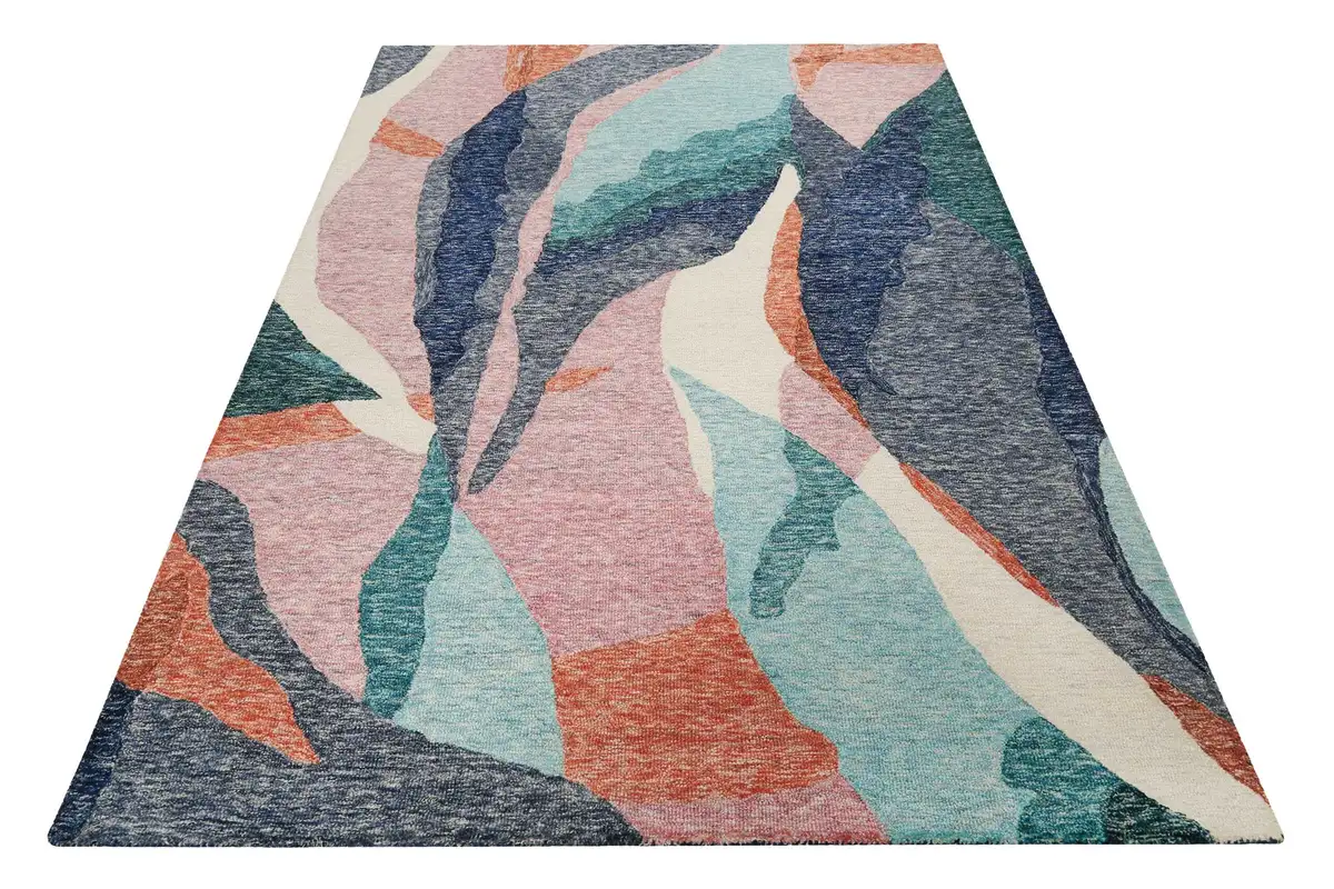 

Ковер Esprit "Hills", прямоугольный, прошивной вручную, современный, абстрактный дизайн для гостиной и спальни 150х150 см, цвет bunt