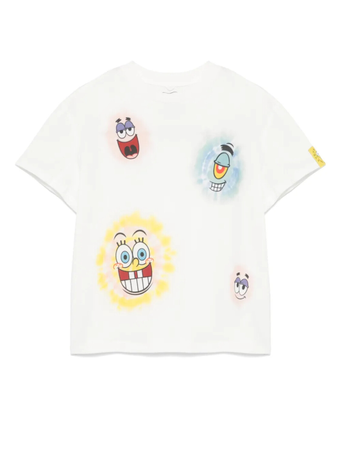 

Stella McCartney Kids футболка с графичным принтом из коллаборации с SpongeBob, белый