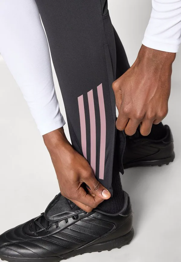 Тренировочные штаны real madrid 25/26 tiro25 для соревнований, клубная одежда Adidas Performance, Black — фото 4