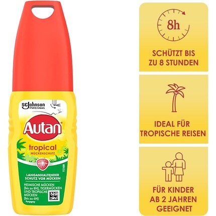 Autan Tropical Vapo 100мл, Raid — фото 2