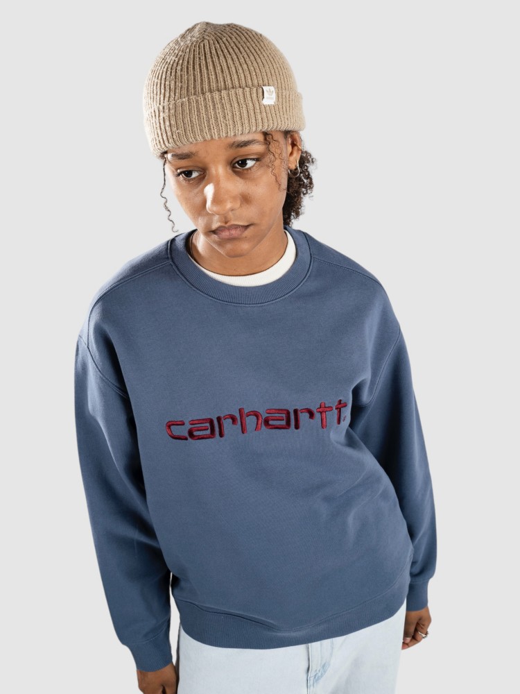 

Толстовка Carhartt WIP Sweat Sweater, positano/malbec