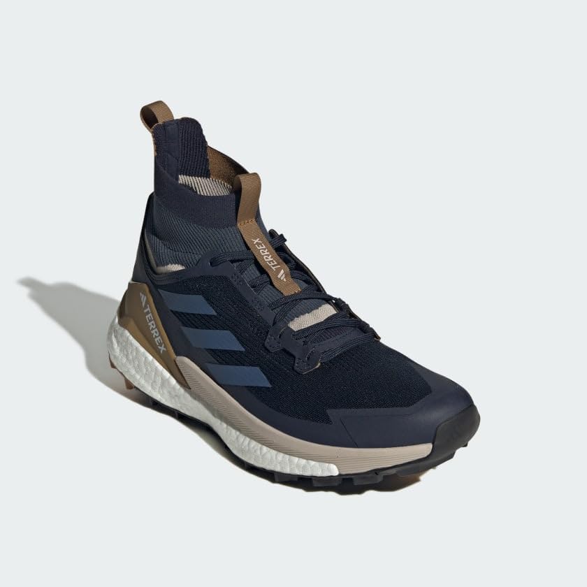 Мужские кроссовки для хайкинга adidas Terrex Free Hiker 2 - черные, серые — фото 4