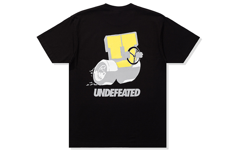 

Футболки унисекс с круглым вырезом, умеренно прямой крой Undefeated, черный