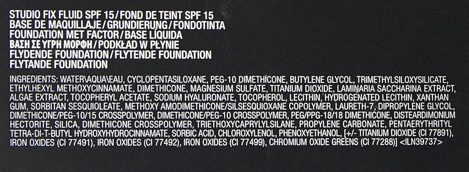 Тональное средство Studio Fix Fluid SPF15 Mac 30ml NC20 — фото 2