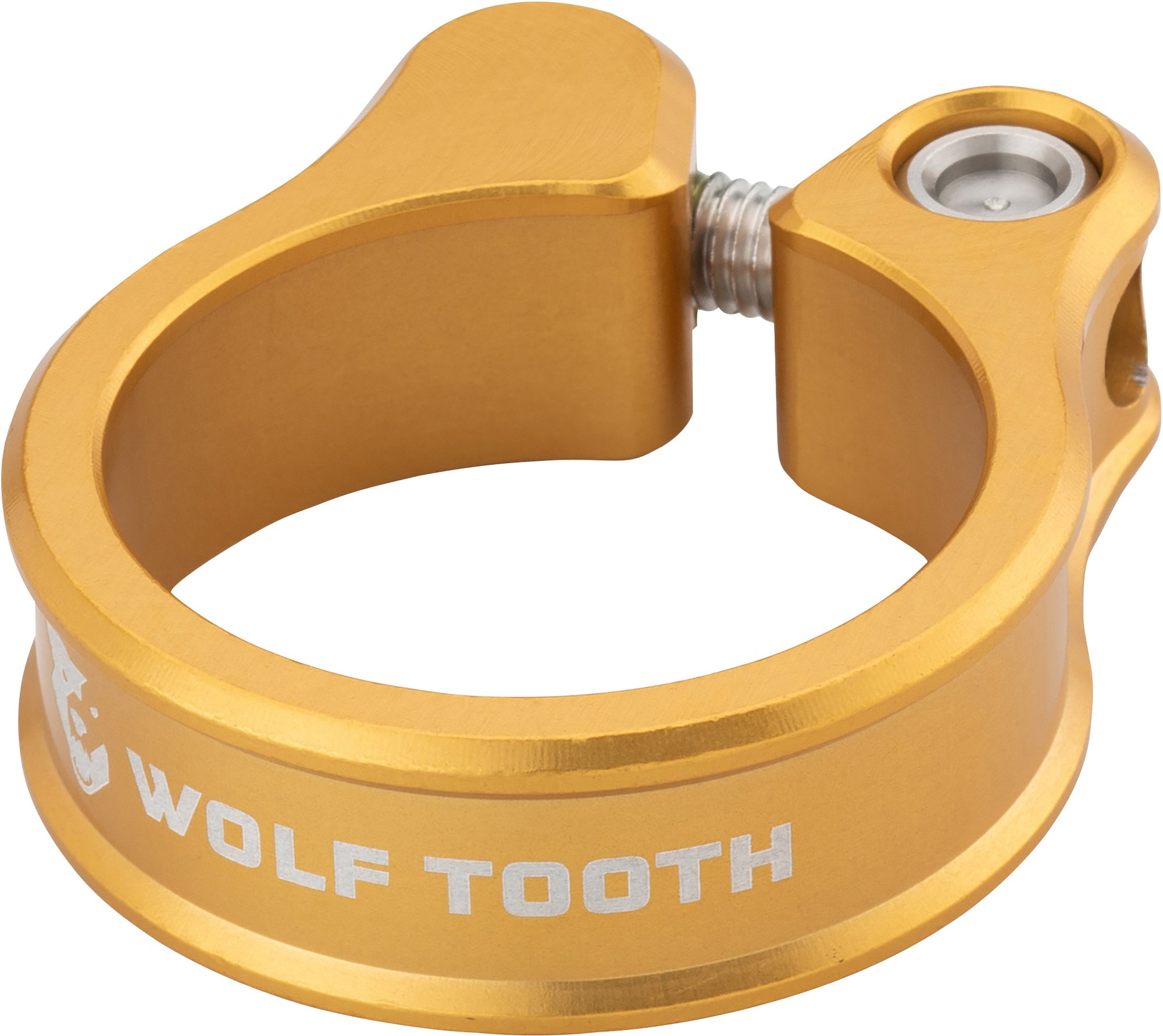 

Зажим подседельного штыря Wolf Tooth Components, желтый