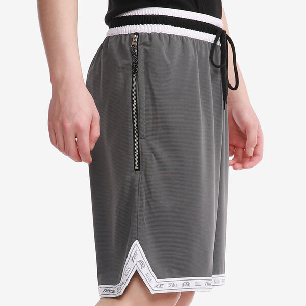 Шорты men's dri-fit dna athleisure casual sports basketball knit shorts dark grey Nike, серый — фото 4