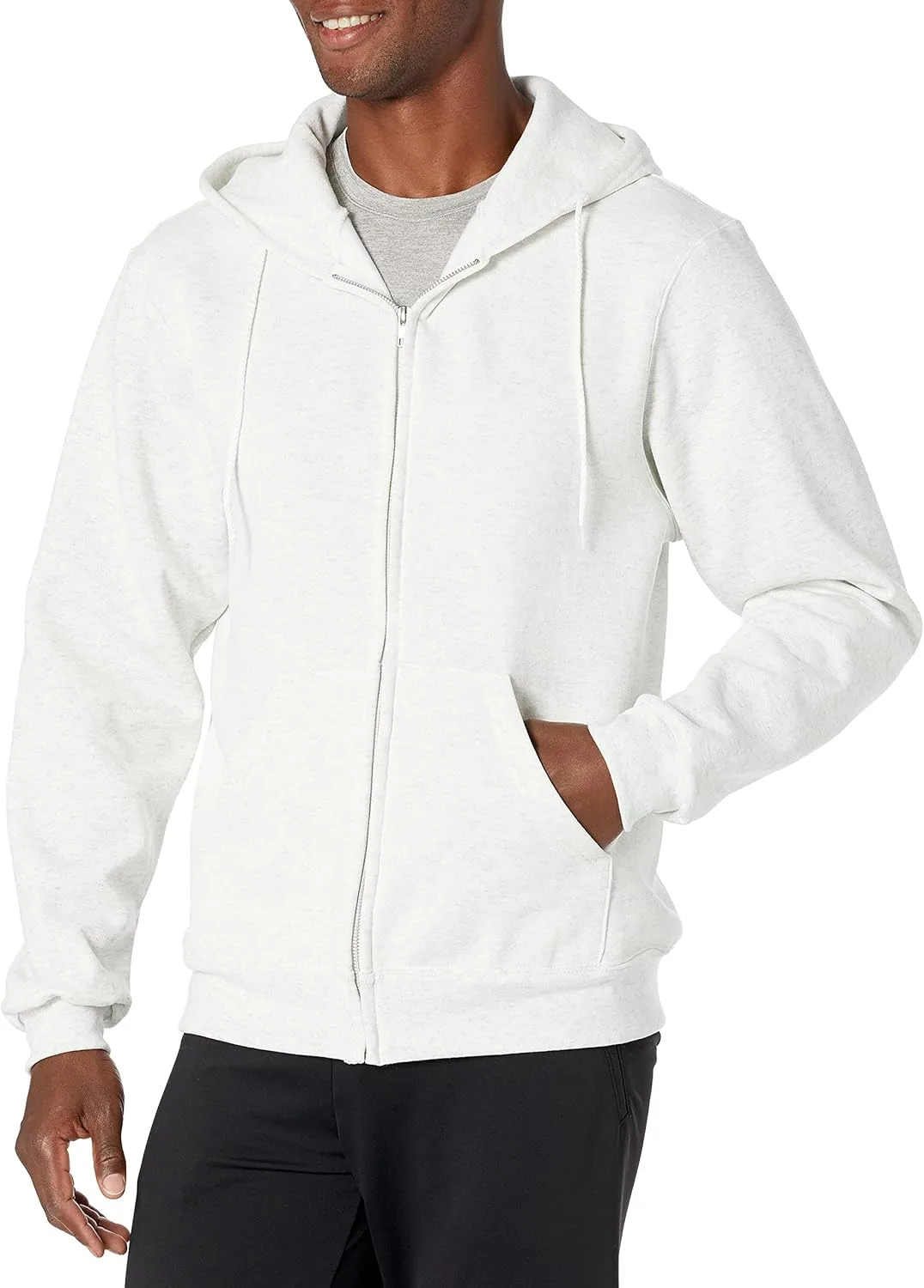 

Классическая флисовая толстовка с молнией Soffe