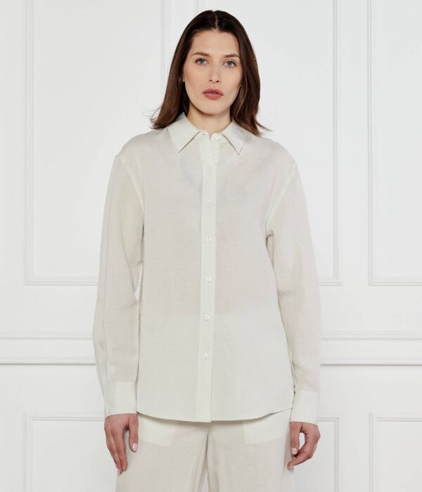 

Рубашка Regular fit Calvin Klein, экрю