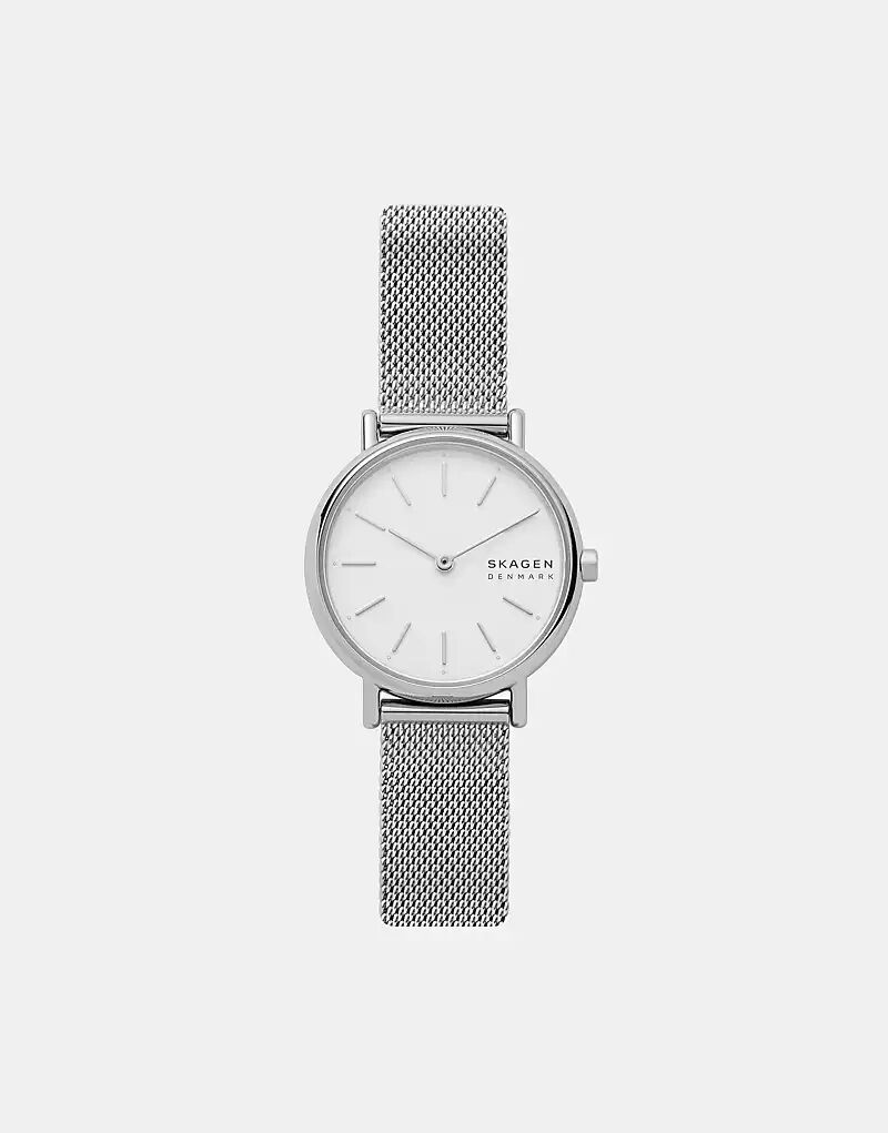 

Часы Skagen SKW2692 Signatur Slim с сетчатым ремешком в серебристом цвете
