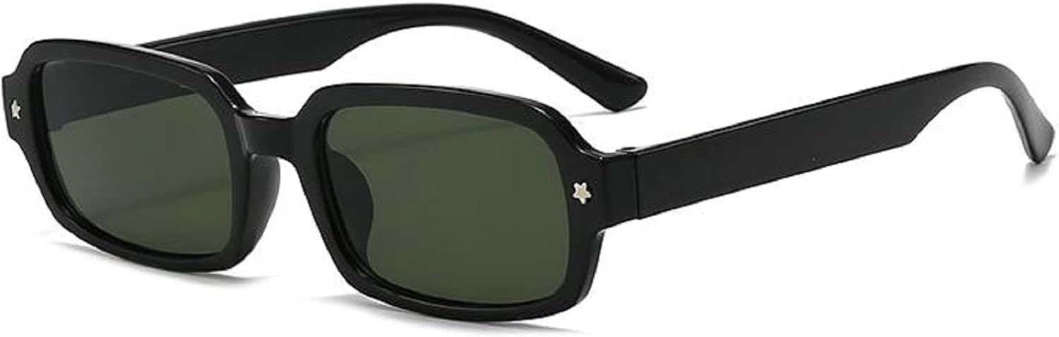 

Солнцезащитные очки ретро прямоугольной формы для женщин и мужчин, винтажные, 90-е, маленькие прямоугольные солнцезащитные очки, модные узкие очки 2025 года mincl, C12