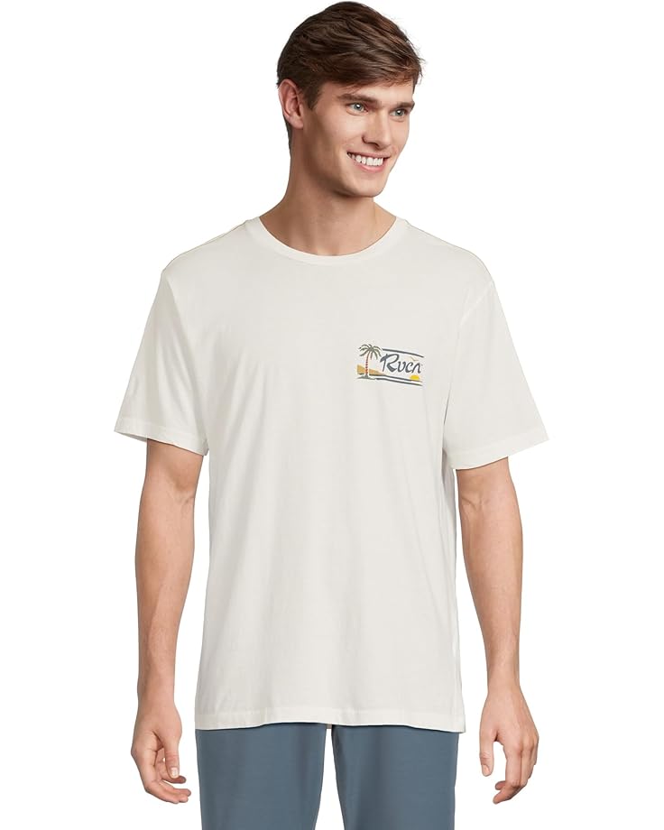 

Футболка RVCA Exotica Short, цвет Antique White