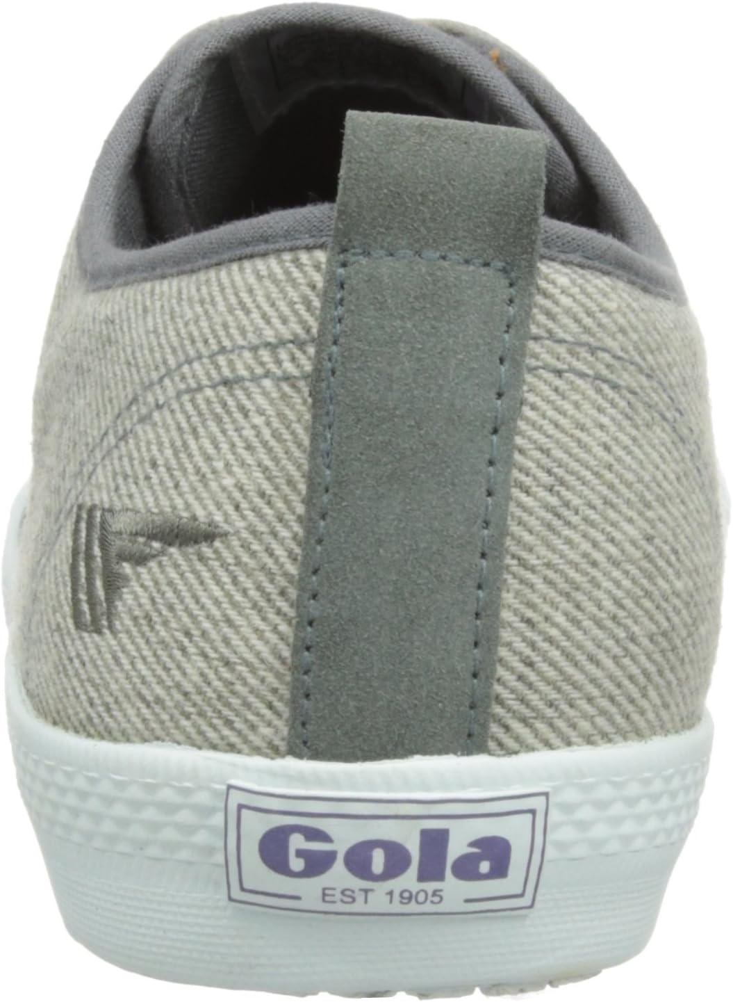 Мужские модные кроссовки Gola Falcon из твида, светло-серый — фото 3