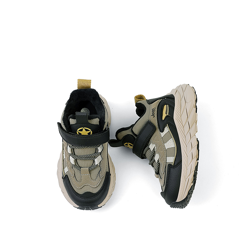 Детские кроссовки Mid top Kids Lifestyle Shoes Jeep, черный/серый — фото 4