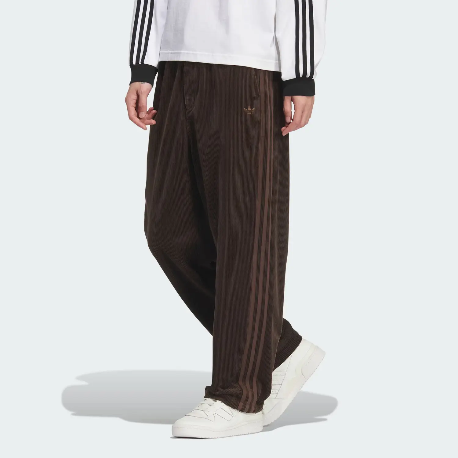 Брюки FW25 Casual мужские Adidas Originals, коричневый — фото 3
