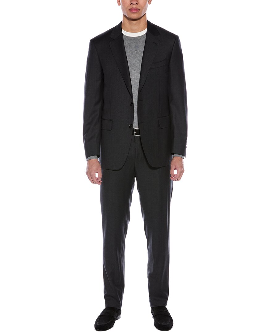 

Костюм Canali из 2-х шерстяных тканей, кремовый