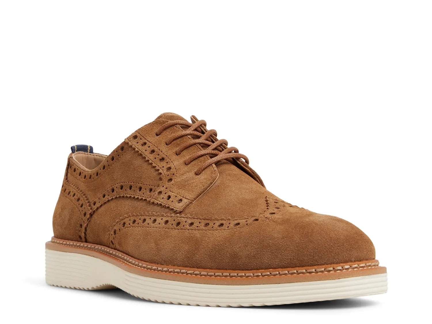 

Оксфорды Brooks Brothers Morganville Wingtip Oxford, Brown Suede