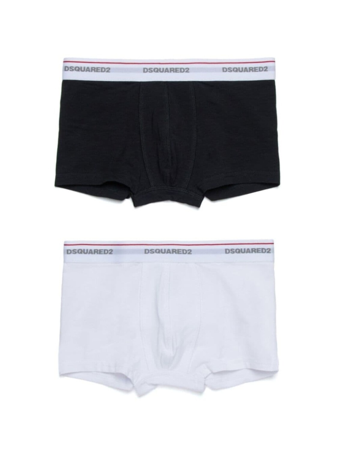 

DSQUARED2 KIDS комплект из двух боксеров с логотипом, черный