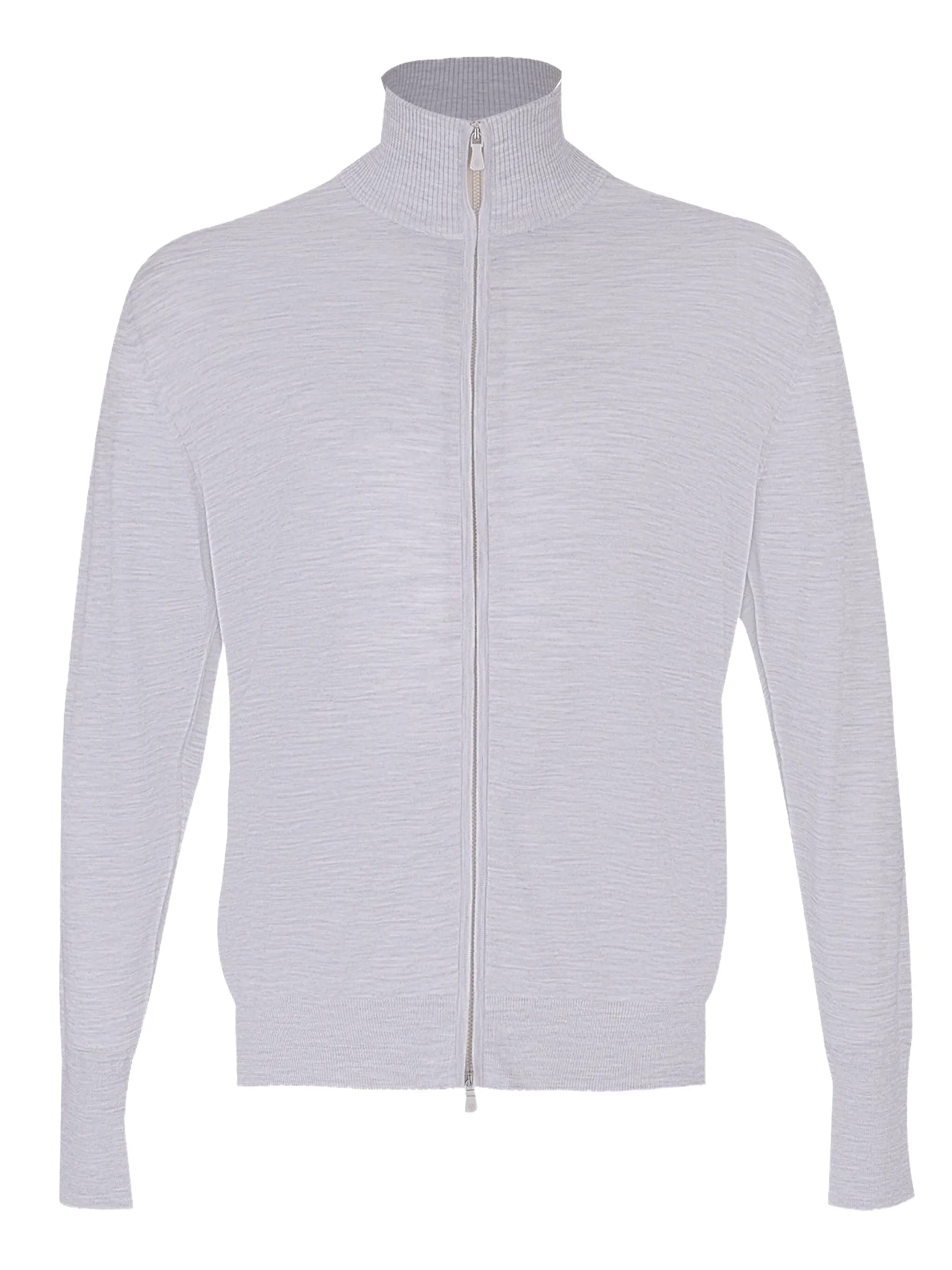 

Кардиган с вырезом на молнии Eleventy, серый