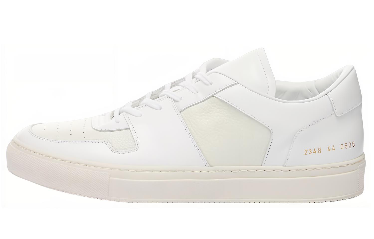 

Низкие стильные скейтерские кроссовки мужские белые COMMON PROJECTS, Original Shoe Box Included