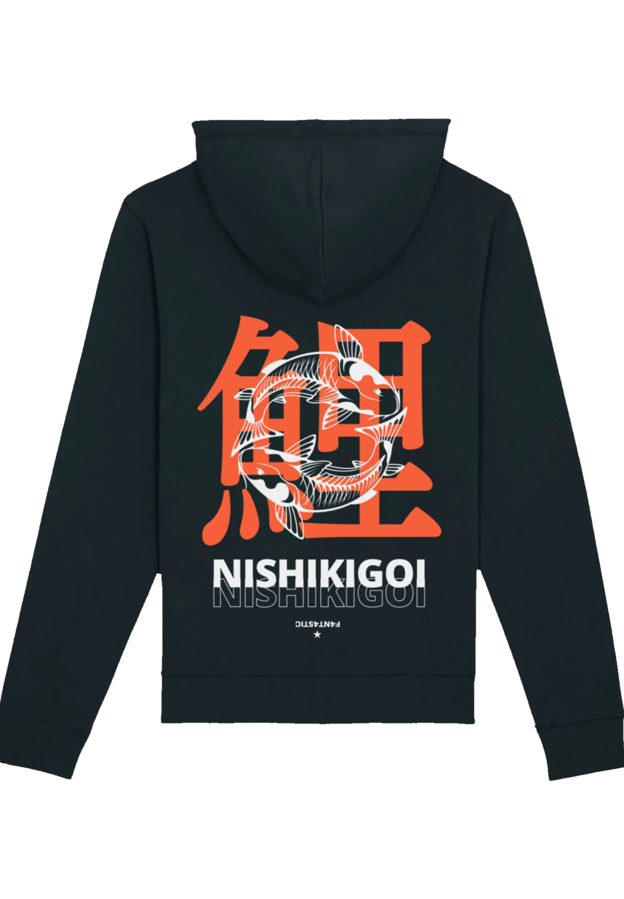 

Пуловер F4NT4STIC Unisex Hoodie Nishikigoi Koi, черный